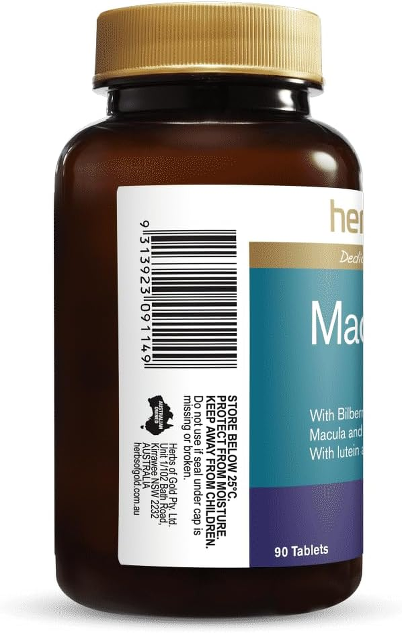 Herbs of Gold Macu-Guard with Bilberry 10 000 90 Tablets image number 1