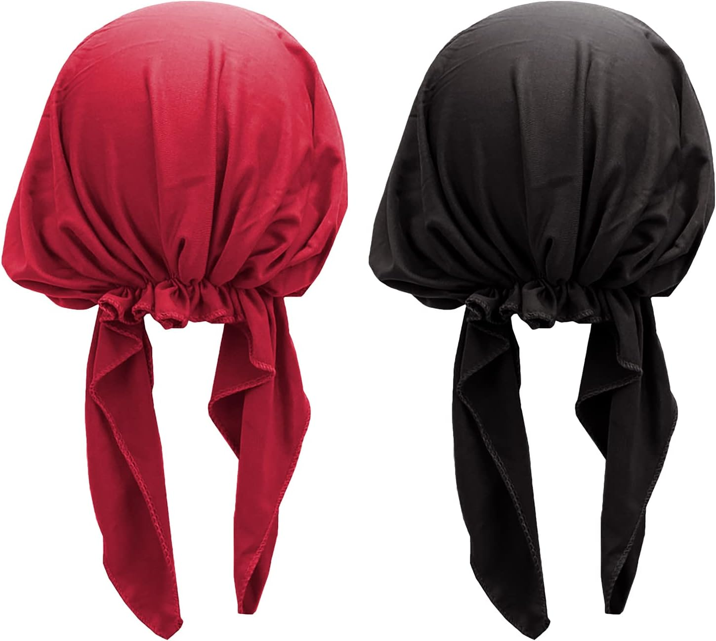 Woman'S Chemo Hat Crystal Pleated Stretchy Turban Cap Beanie Bandana Skull Cap Ethnic Head Wrap Hat Headscarf for Cancer Patients,Alopecia Hair Loss - Black image number 5