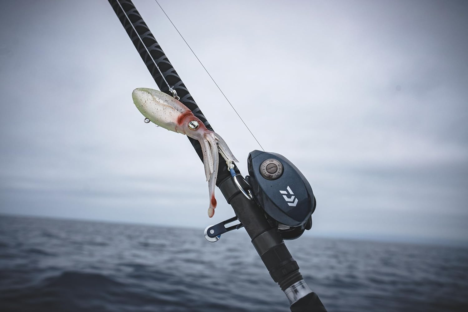 Nomad Design Squidtrex 130 Vibe 130Mm - 92G Lures - Soft Offshore Soft Vibe OTGR - Orange Tiger 130Mm - 92G image number 1