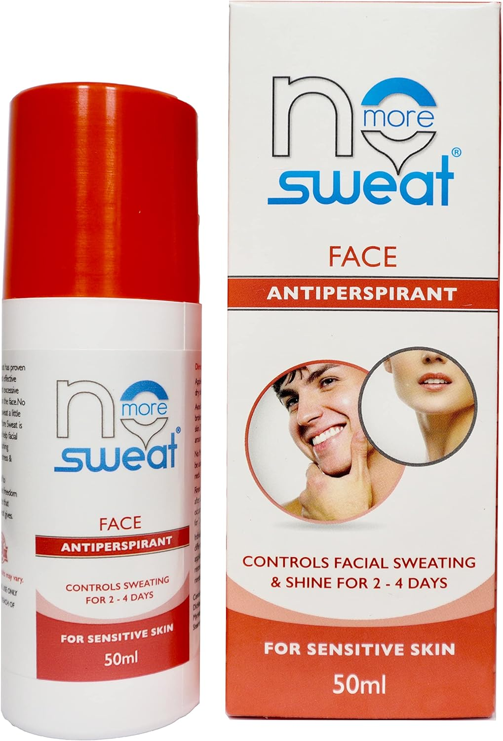 No More Sweat Face Antiperspirant Cream 50Ml image number 2
