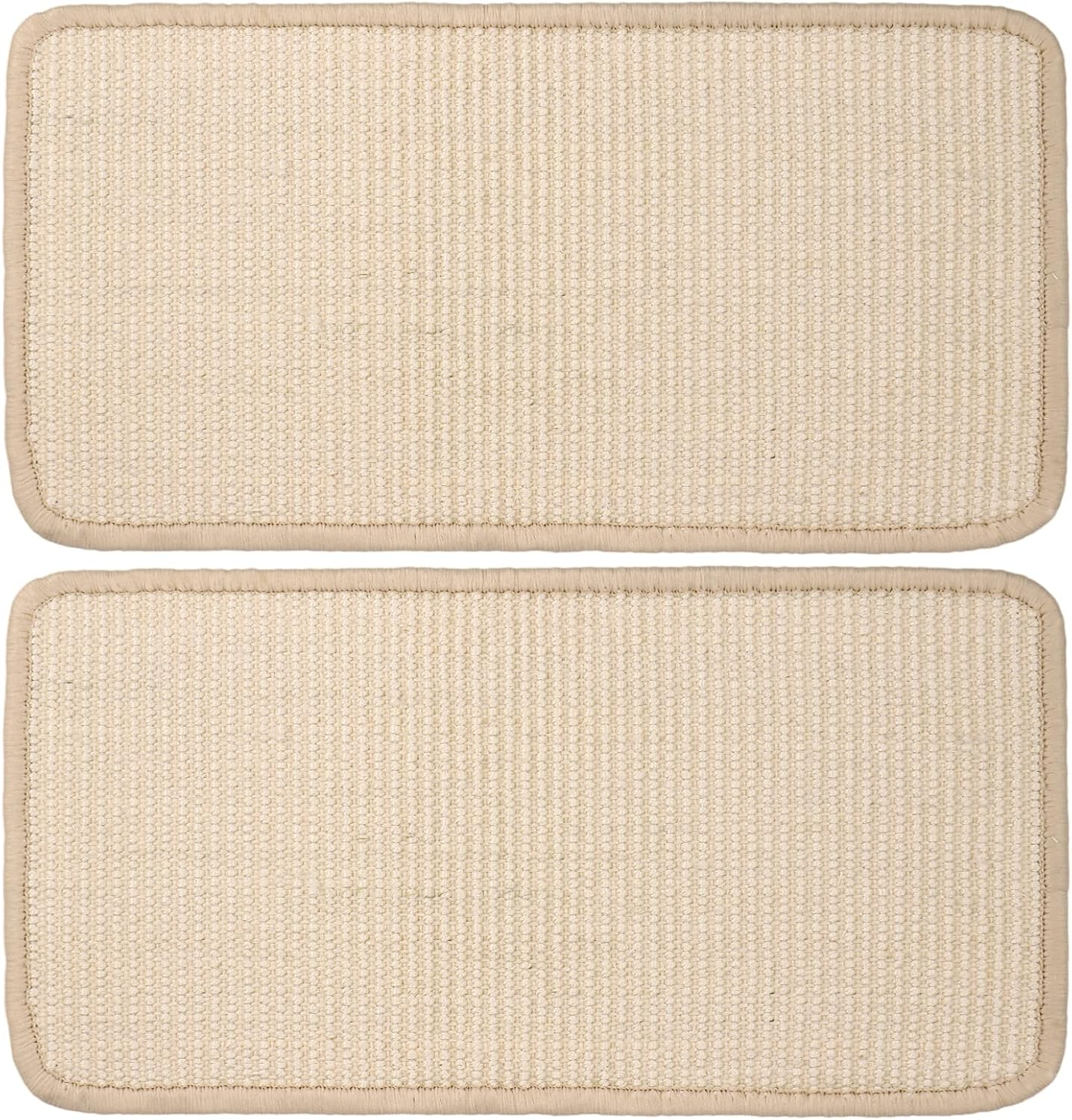 2Pcs Cat Scratcher Mat Sisal Cat Scratching Pad 9.8X19.7Inch Cat Scratch Rug for Indoor Cats Multipurpose Practical Cat Scratch Pad for Couch Floor Wall Furniture image number 6