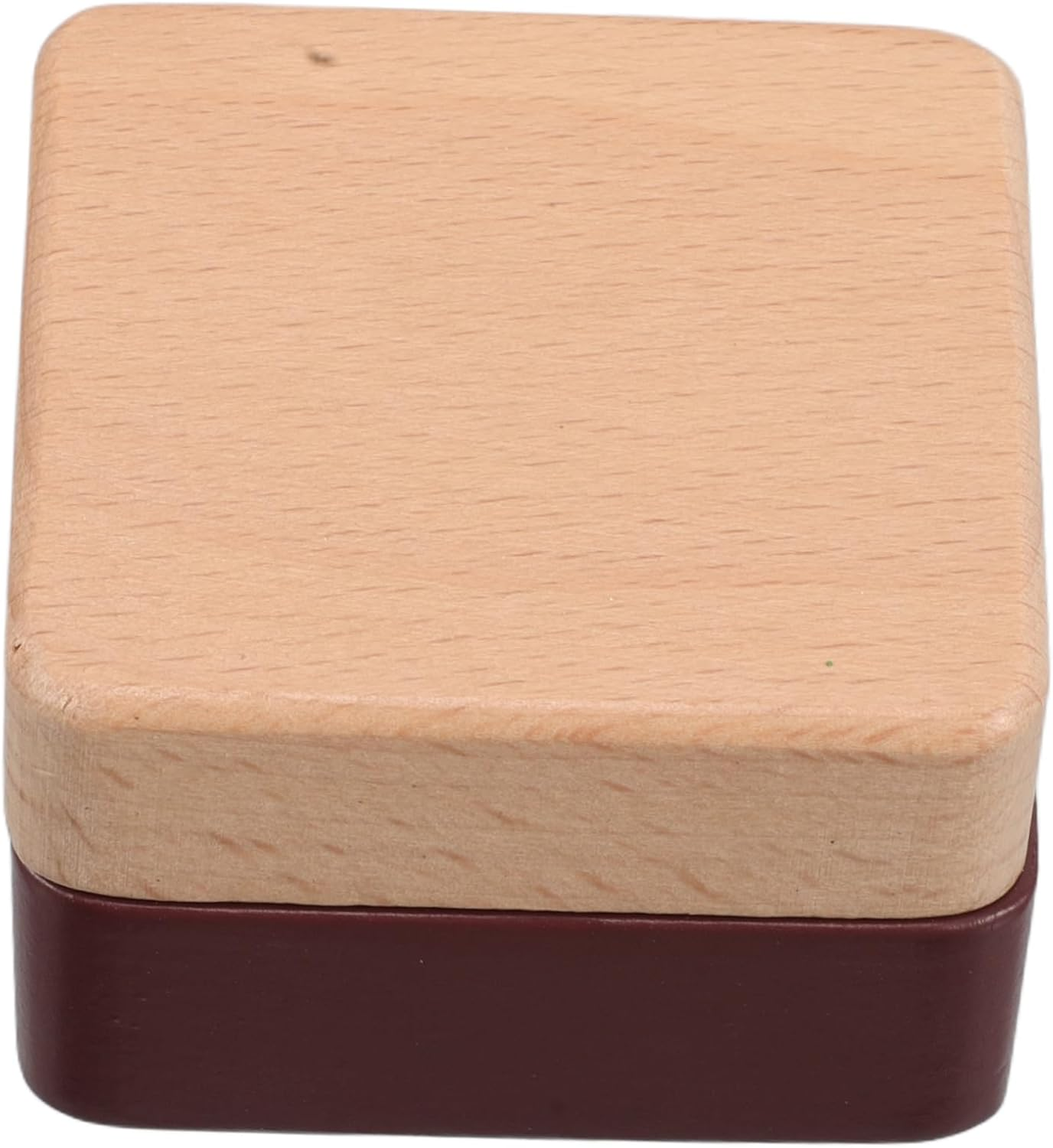 PACKOVE Boys and Girls Tooth Storage Box Vintage Wooden Denture Holder for First Tooth Hair Keepsake Portable Fairy Container Home School Organizer image number 2