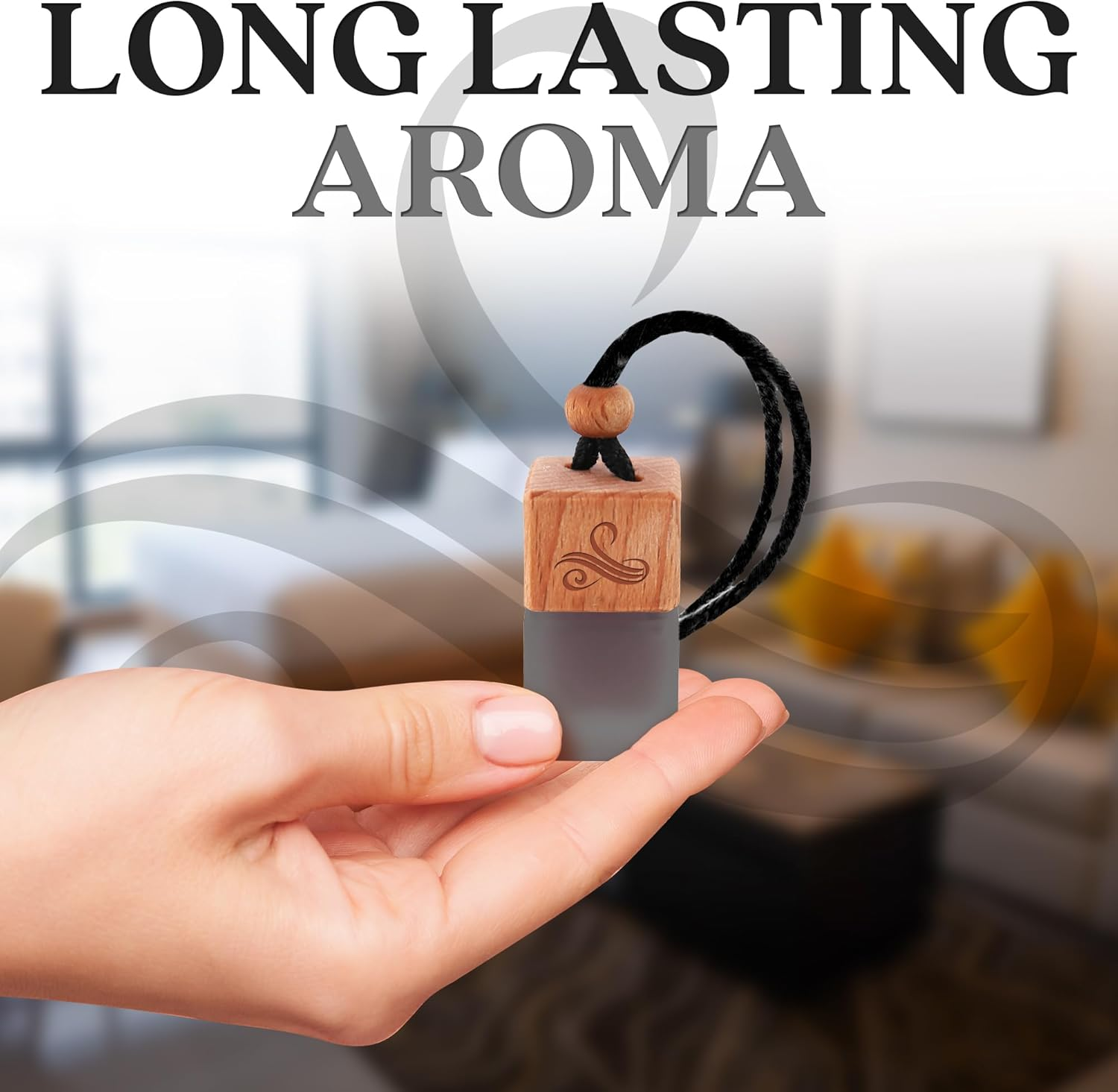 Greed Gift Set with Refill Bottle | Perfume Style Freshener | Strong Car Freshener with Odour Eliminator Technology | Automotive Air Freshener | Car Scents by Perfa image number 4