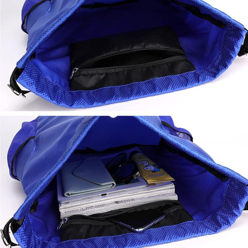 Sports Backpacks Large Capacity Waterproof Bag Stylish Sport Bag for Gym, Travel, and Outdoor Activities, Unisex, Oxford Material - Grey image number 4