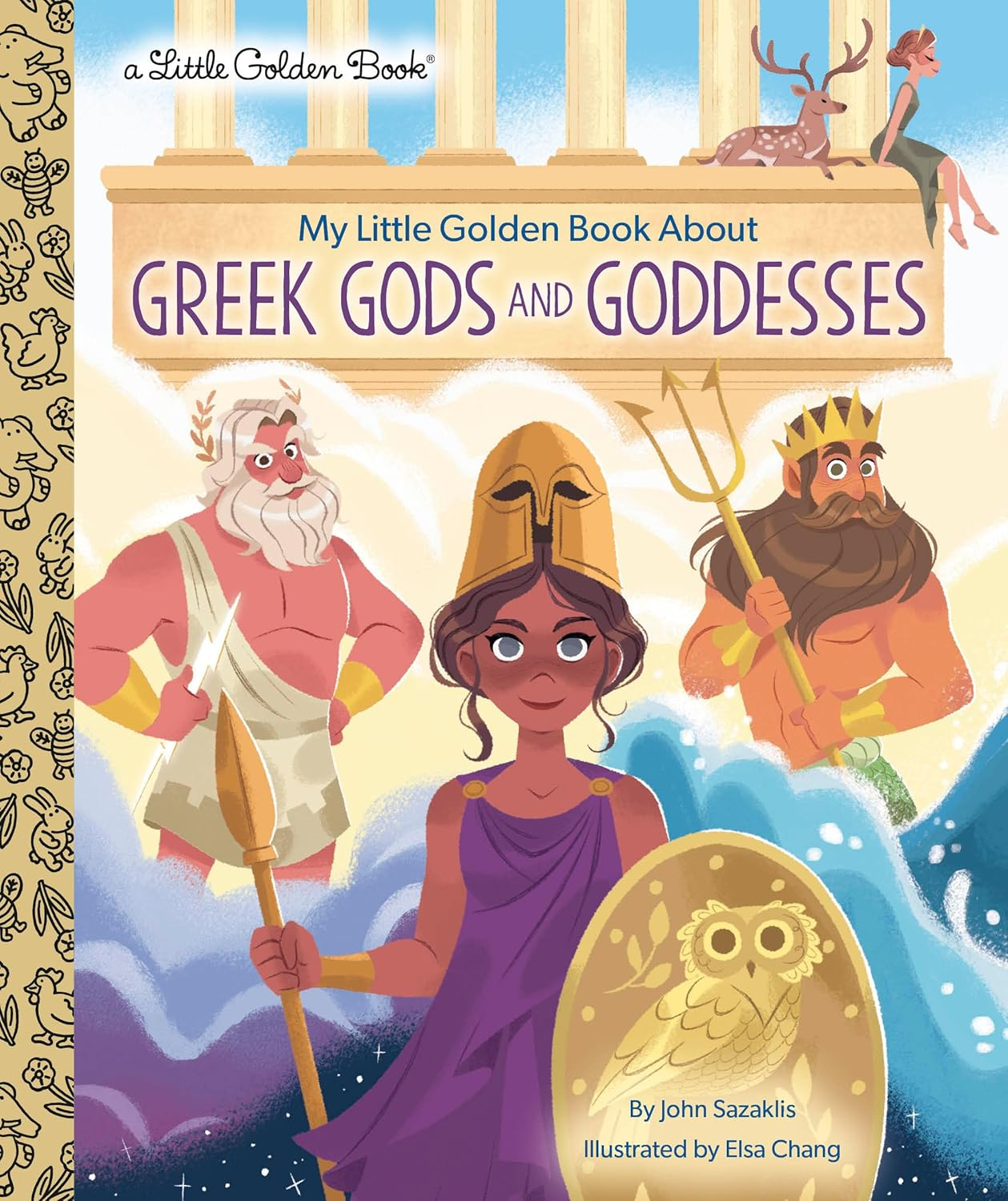 LGB My Little Golden Book about Greek Gods and Goddesses