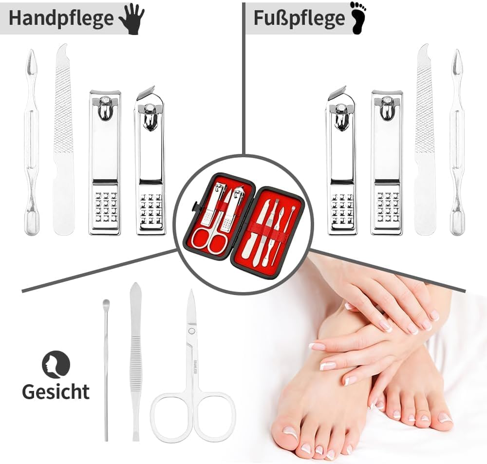 Nail Clippers, Pedicure Set, Manicure Set, Nail Scissors, Nail Care Set, Nail Set Manicure, Manicure Set Men, Manicure Set Women, Manicure Set, Nails Make Yourself, Foot Care Set image number 2