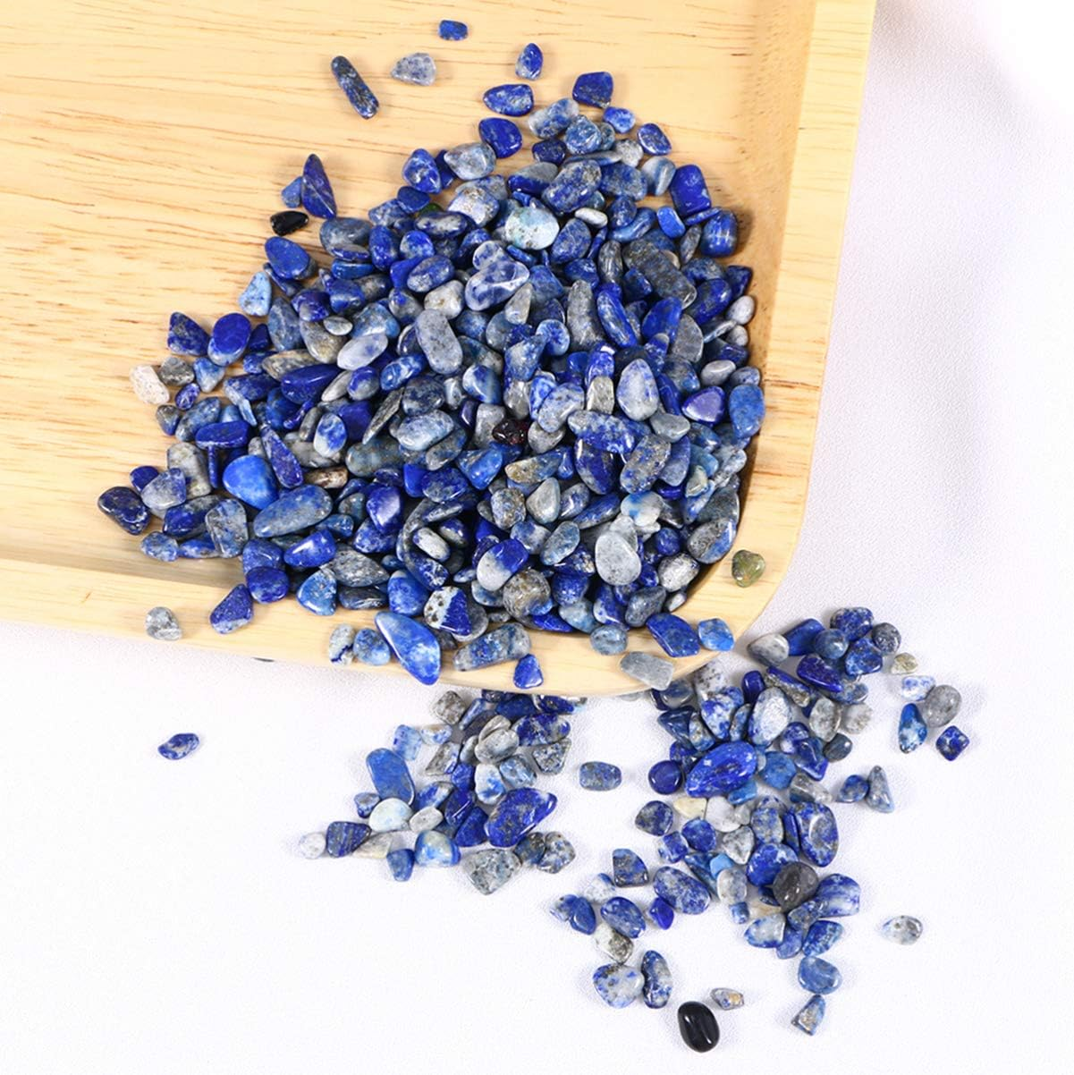 Totority 100G Decorative Gravel, Pebbles Rocks Polished Gravel Mixed Color Decorative River Stones for Aquarium image number 2