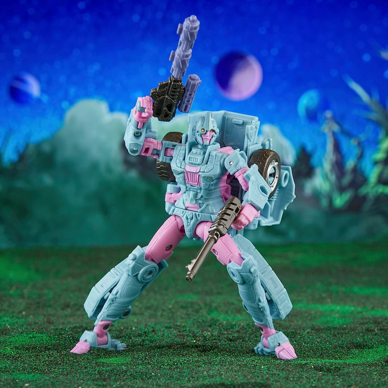 Transformers Toys Legacy Evolution Deluxe Senate Guard Autobot Javelin & Ascenticon Kaskade Deadeye Duel 2-Pack, Action Figures for Boys and Girls Ages 8 and Up