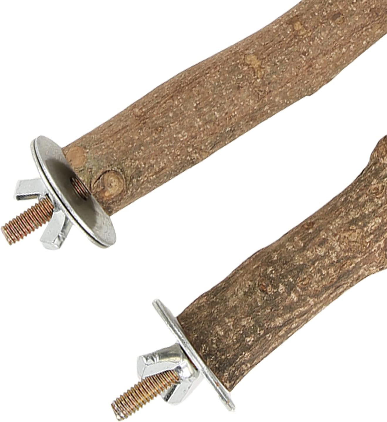 SYMY Bird Perch Stand Set Inherent Wooden Cage Perch Stand for Parrots to Stand Climb and Play image number 4