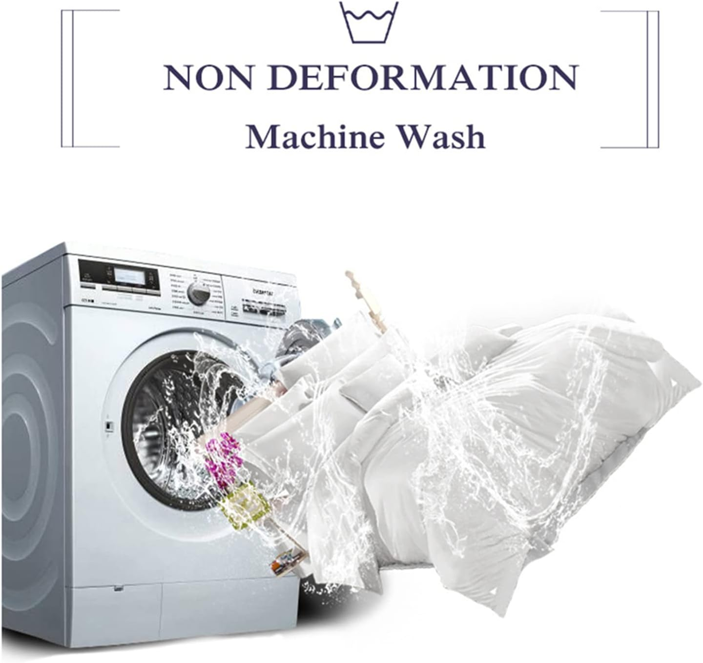 Retro British Flag Design Duvet Cover Set | UK Flag Union Jack Prints Bedding Set | with Soft Duvet Cover+2 Pillow Shams(3Pcs) or Sheet (4Pcs) (Queen-3Pcs,C) image number 6