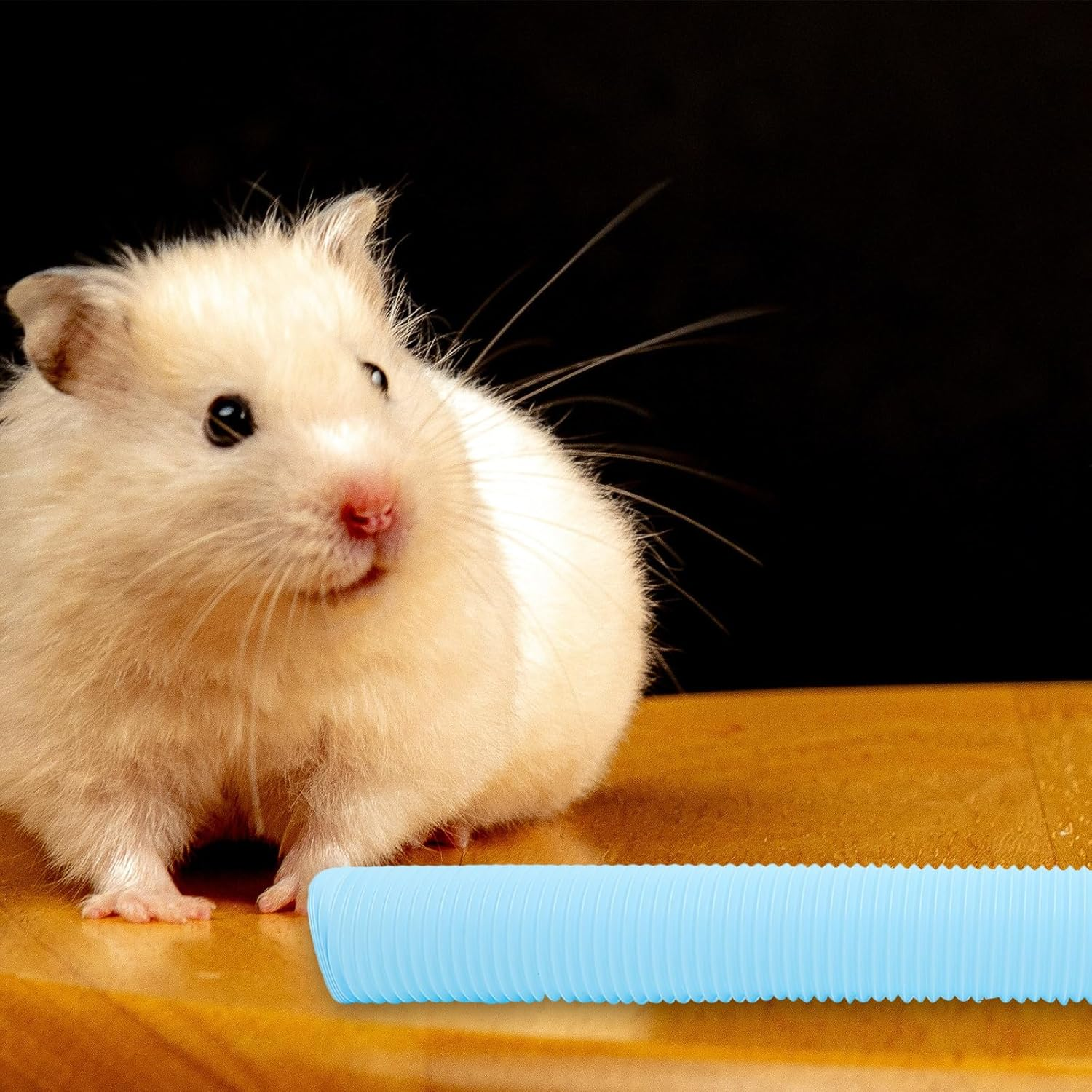 NOLITOY Flexible Hamster Tunnel Hamster Tubes and Tunnels Guinea Pig Hideout Plastic Foldable for Animal Pet image number 5