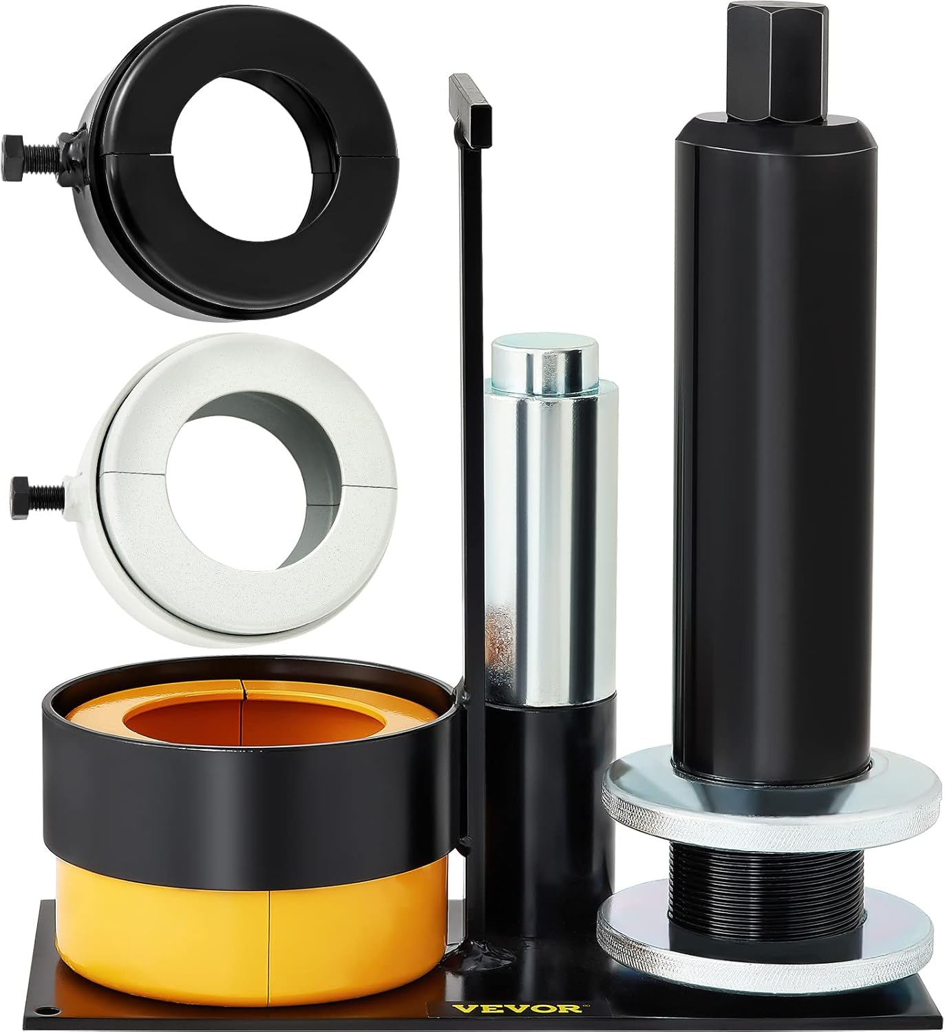 VEVOR Carrier & Pinion Bearing Puller, Compatible with Dana 30,40,50,60,70, 80, Ford 10.25" Bearings, Pinion Puller Tool with 3 Clamshells, 45# Steel Clamshell Bearing Puller for Auto Repair image number 6