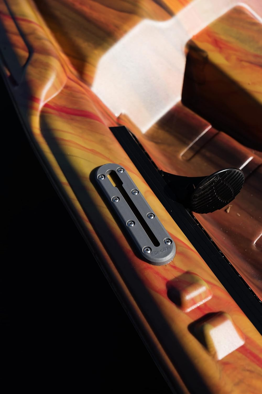 Pelican Adjustable Kayak Foot Brace/Pegs with Trigger Lock - Set of 2 - Black image number 3