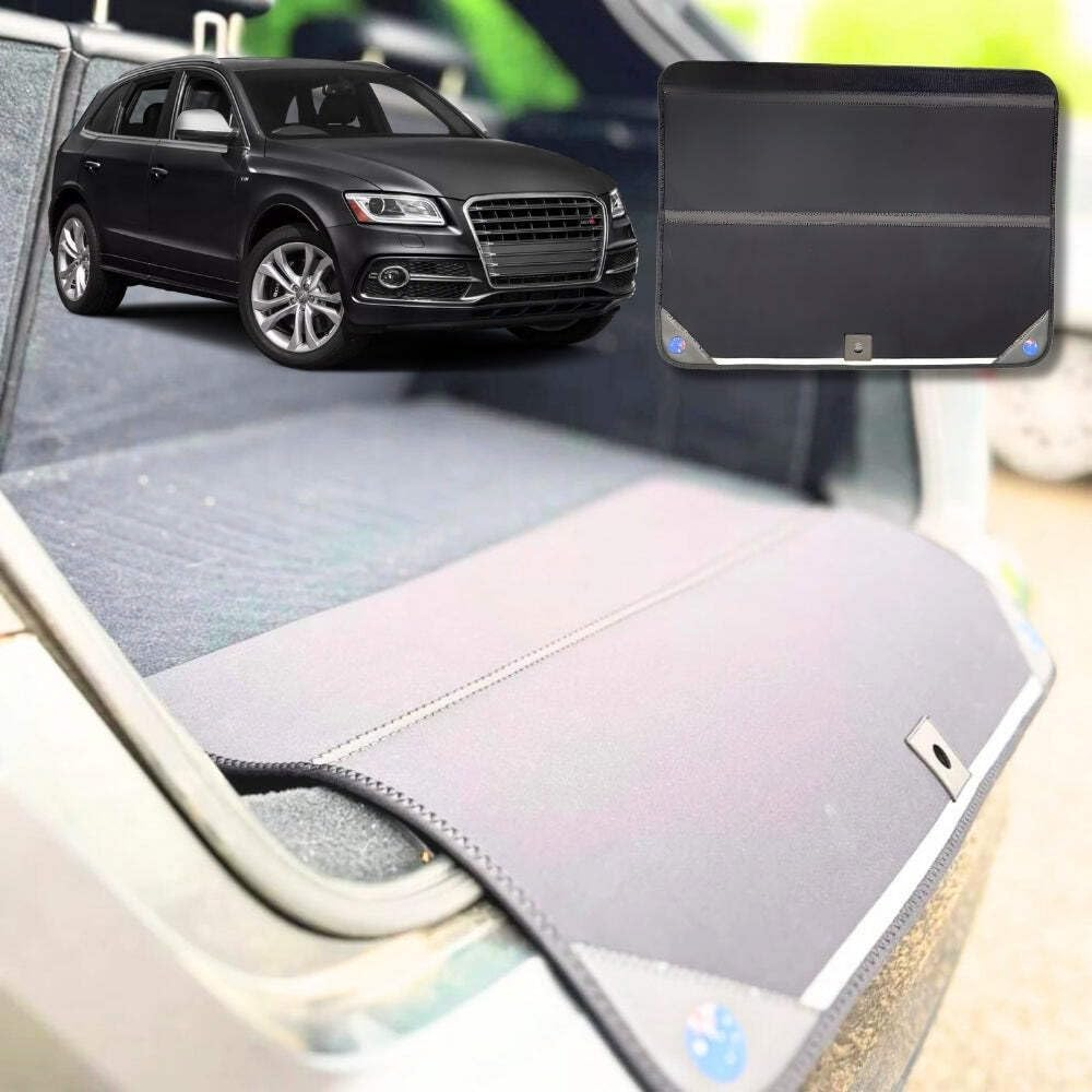 Rear Cargo Boot Bumper Protector for Audi Q5 SQ5 2017-Current 72.5X55.5Cm image number 2