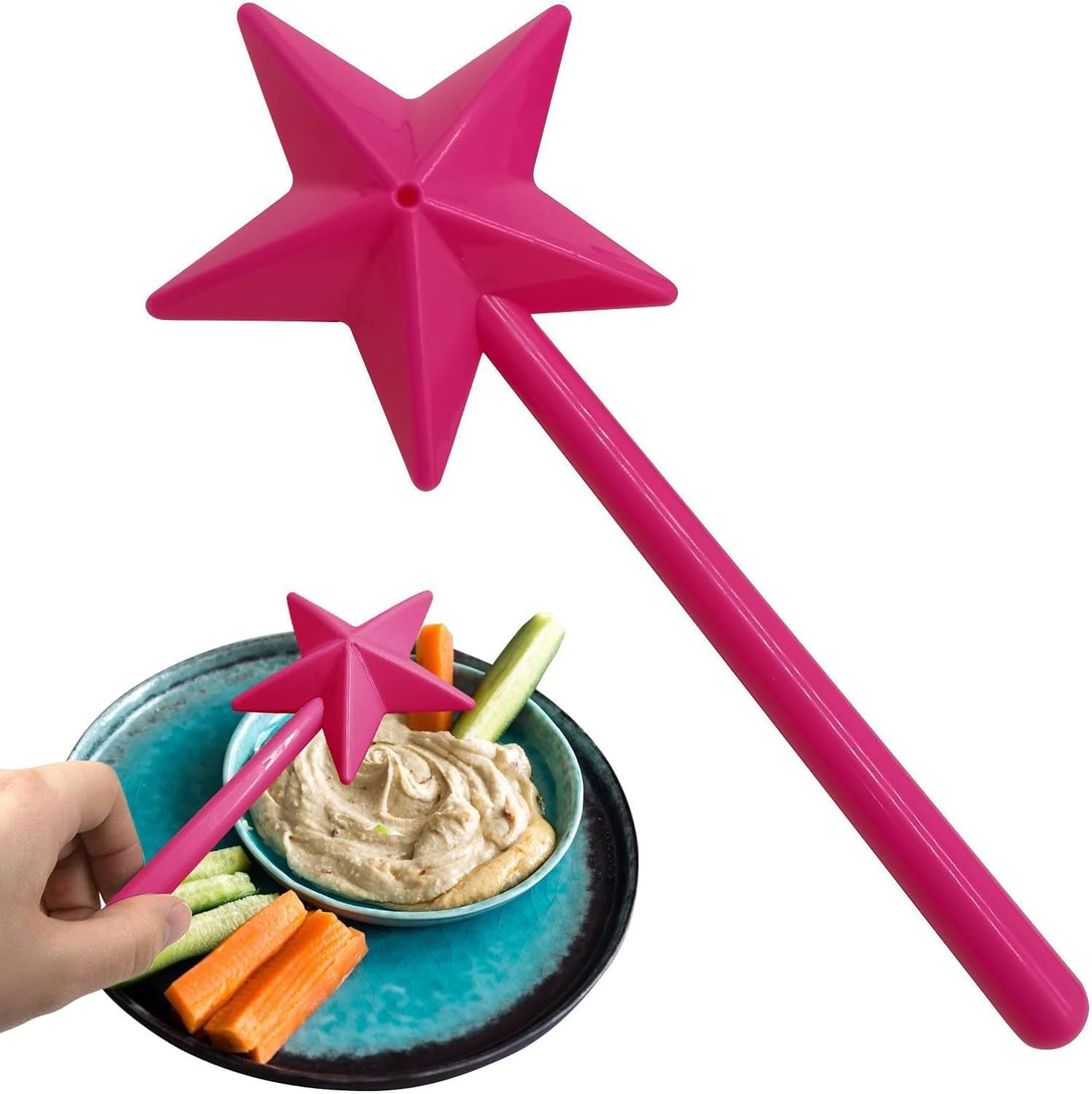 Pink Magic Wand Salt and Pepper Shaker Magic Salt and Pepper Shaker Magic Unknown Wand Salt and Pepper Shaker Salt and Pepper Shaker Wand Salt Pepper Shaker Kitchen Storage and Organisation image number 4