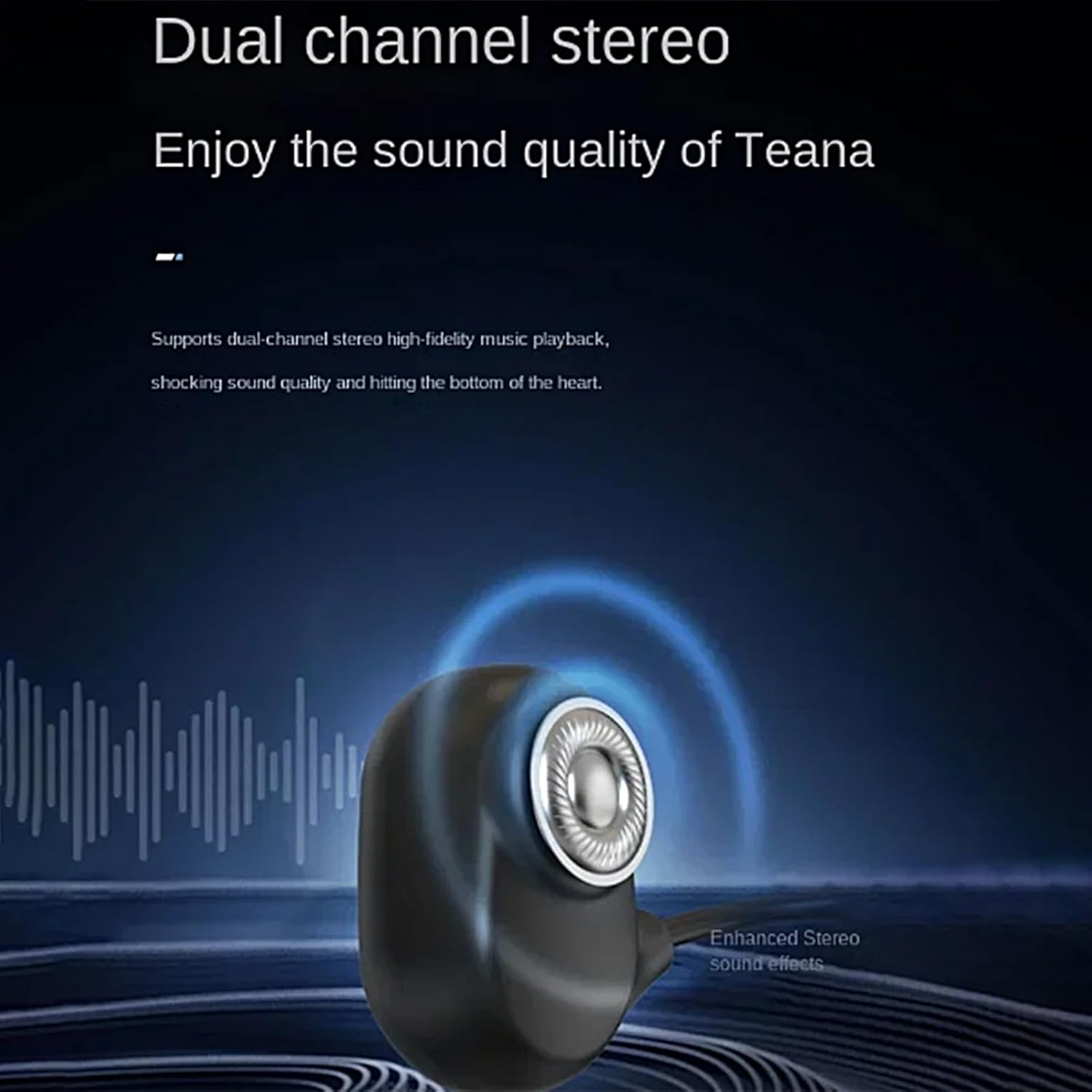 Bone Conduction Earphones,Open Ear Wireless Earbuds | Sports Headphones,For Outdoor Travel Commuting Cycling Hiking Training Running Workout Gym Fitness