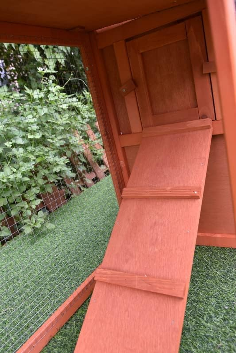 Pawhub Double Run Wooden Chicken Coop Rabbit Hutch Bunny Cage image number 5