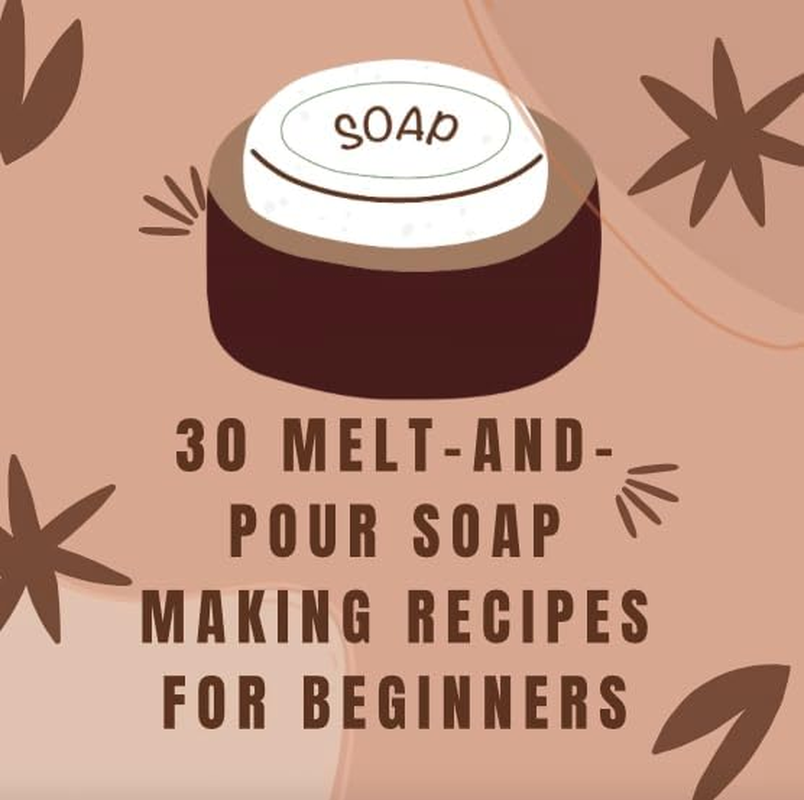 Clear Melt and Pour Soap Base Low Sweat + 30 Recipes (5Kg Clear Soap Base)