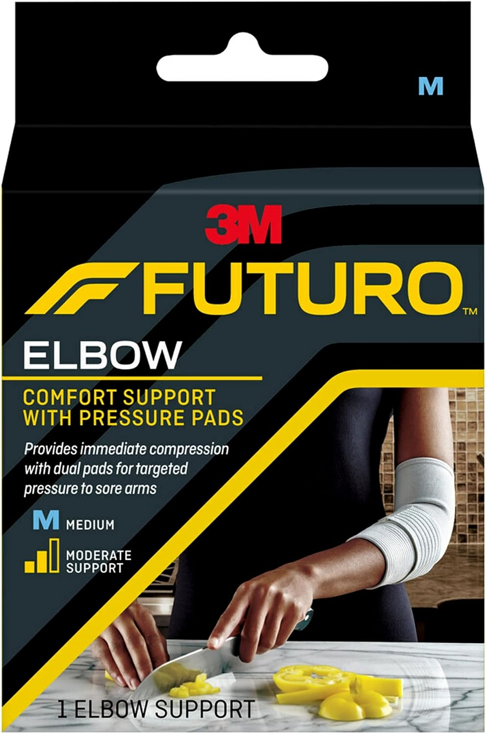Futuro Elbow Support with Pressure Pads Medium 47862EN image number 6