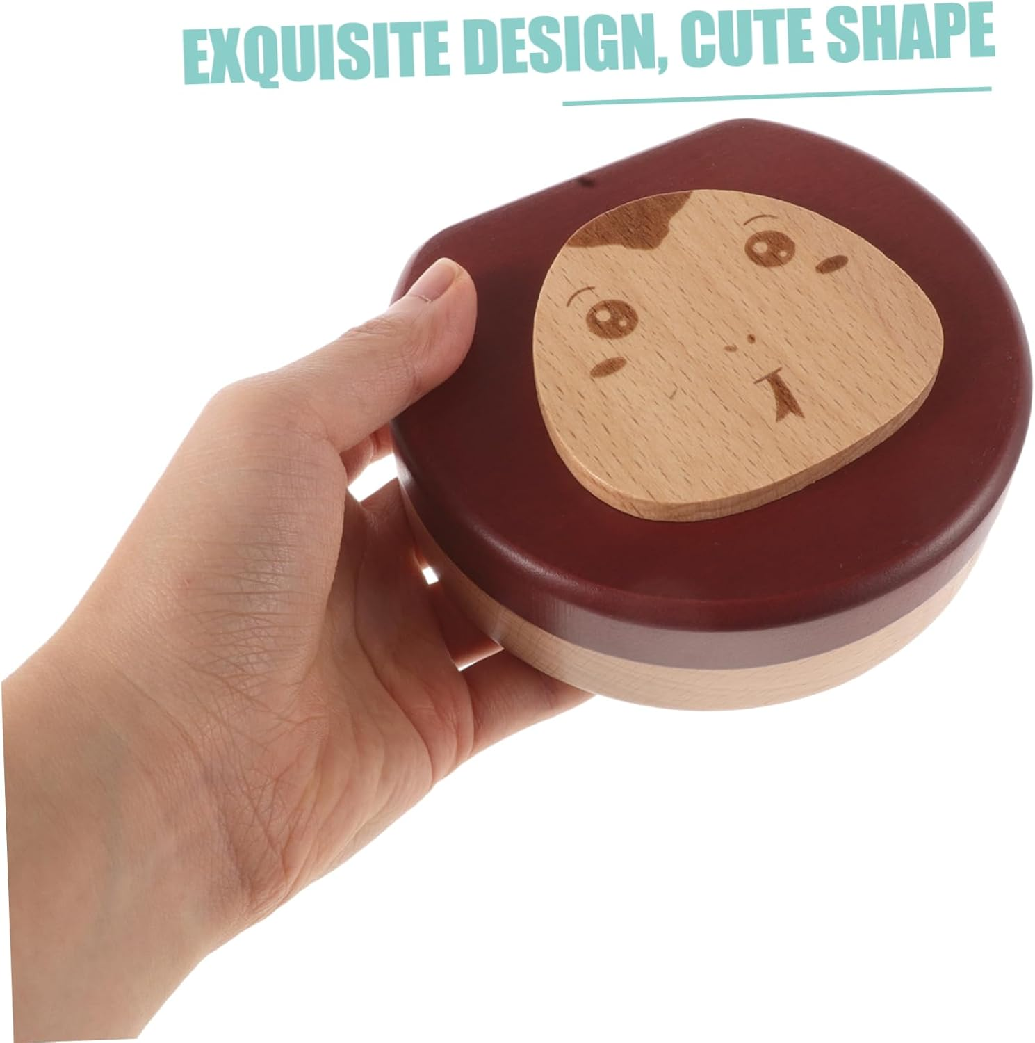 Wooden Tooth Memorial Box Newborn Teeth Keepsake Box for Boys and Girls