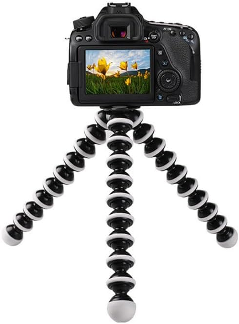 Octopus Flexible Phone & Camera Tripod, Travel Portable Anti-Slip Robust Mini Tripod, Compatible with Smartphones, Action Cameras, Ipad &ndash; Haheihei image number 2