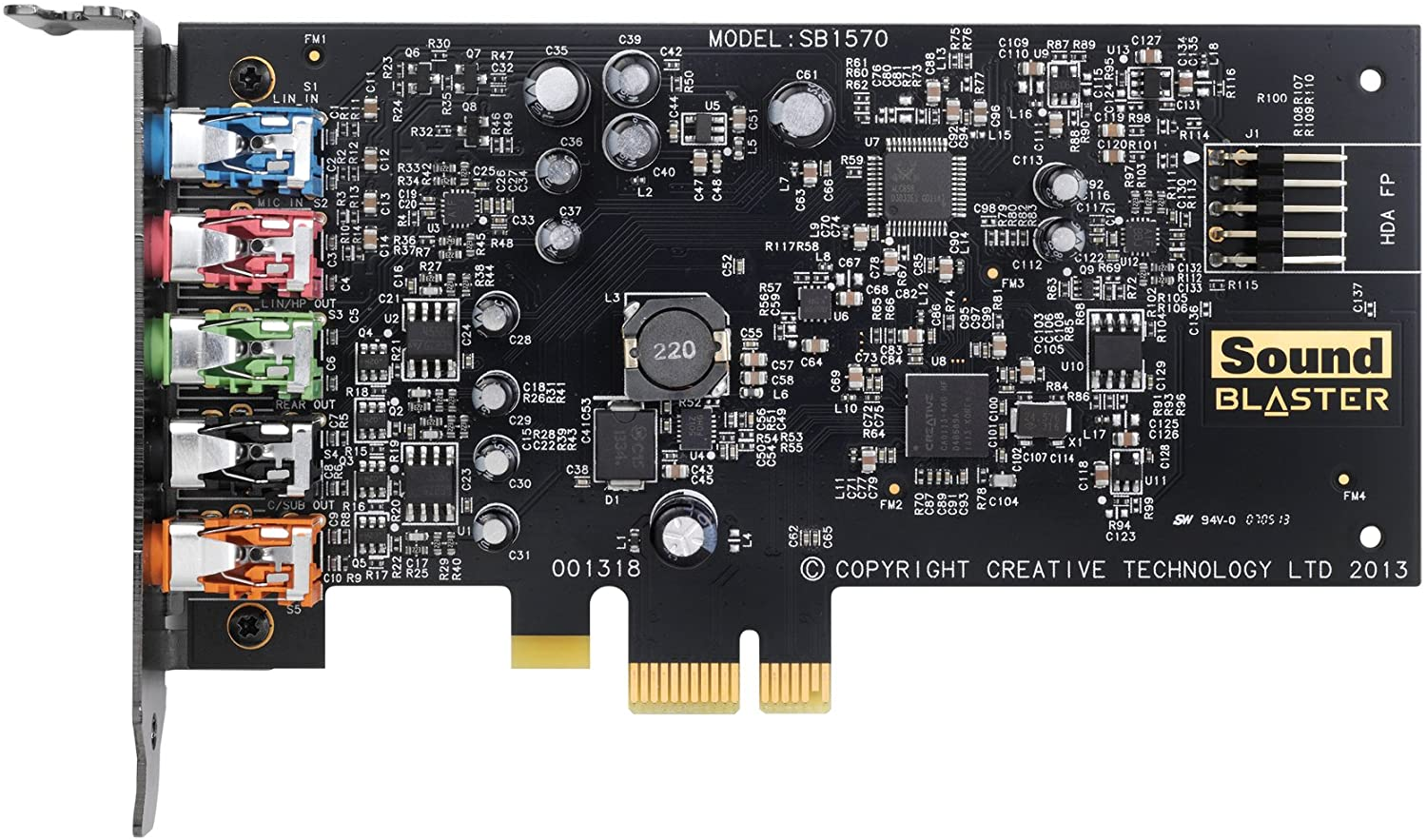 Creative Soundblaster Audigyfx Soundcard,70Sb157000001 image number 3
