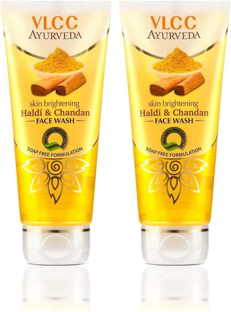 VLCC Skin Brightening Haldi & Chandan Face Wash 100 G image number 3