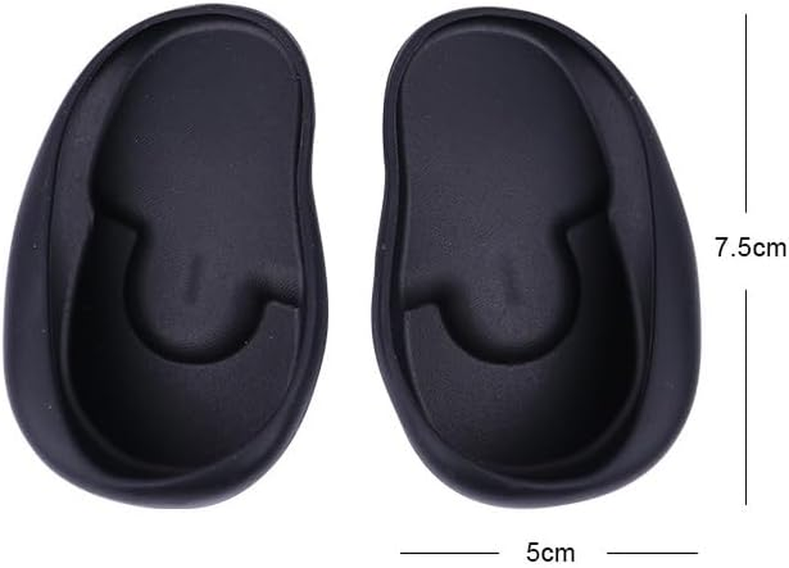 Ear Cover Protector, Ear Covers Shower Cover Protectors for Dye Color Ear Cover Protector for Salon, Home Shower (Pink, One Size) - Five-Piece Hair Dye Set - Black image number 5