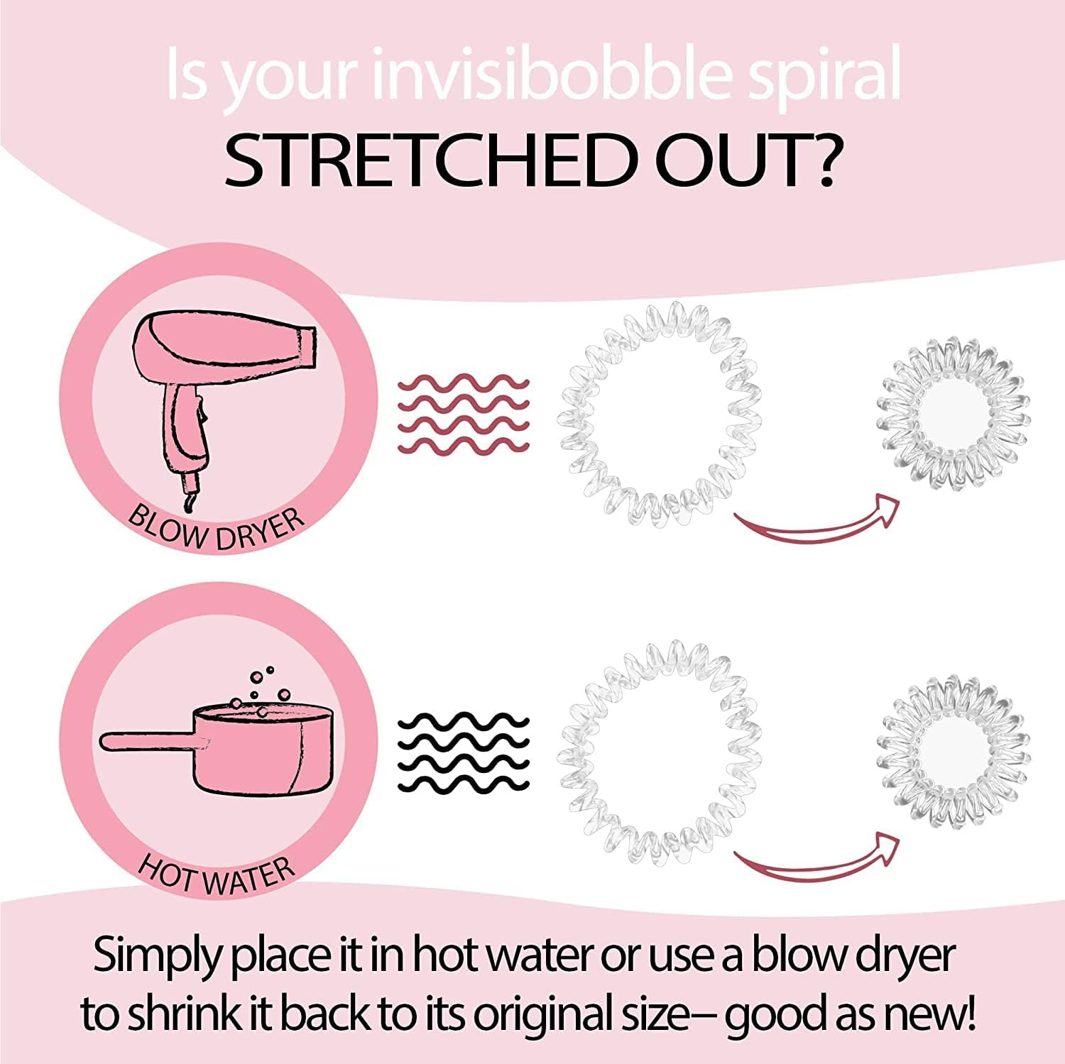 Invisibobble Original Time to Shine Edition Bronze Me Pretty Traceless Hair Ring image number 1