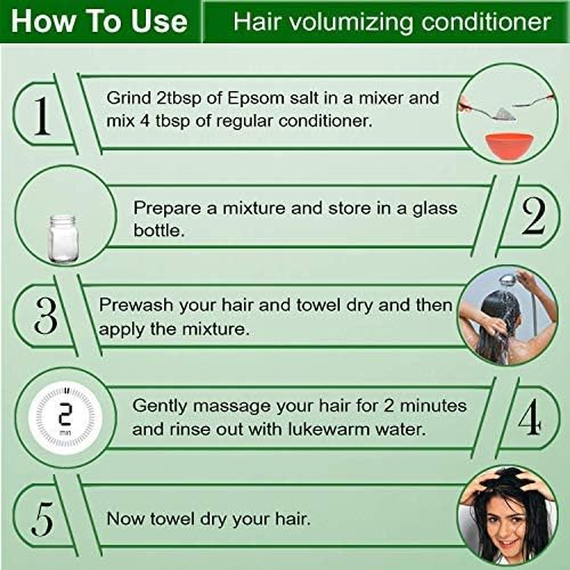 Unitedlys&reg; Epsom Bath Salt (Magnesium Sulphate) for Relaxation Muscle Relief, Relives Aches & Pain-380 Grams image number 4