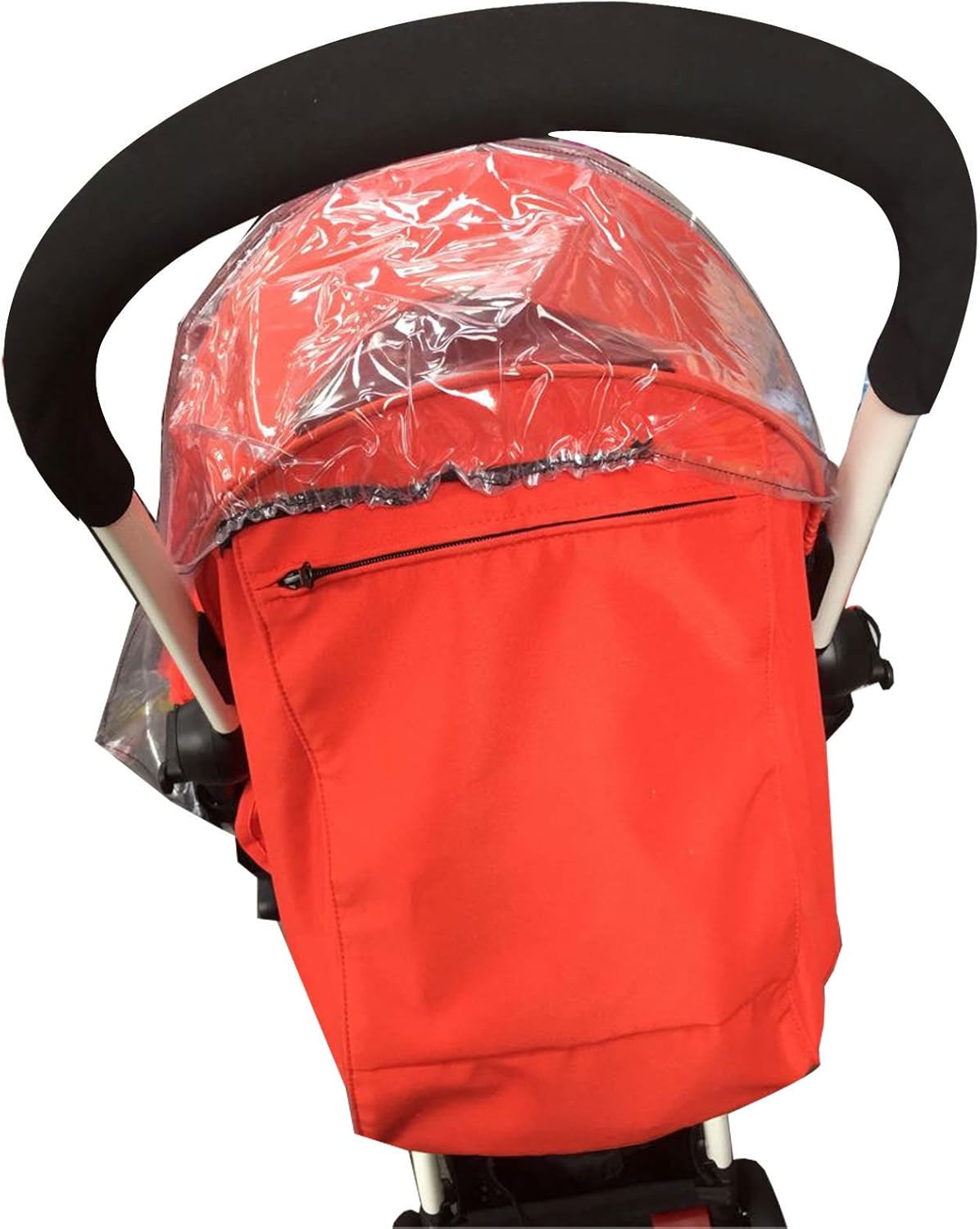 Universal Raincover to Fit Babyzen Yoyo and Yoyo + Will Fit 6Months + Seat, Transparent image number 4