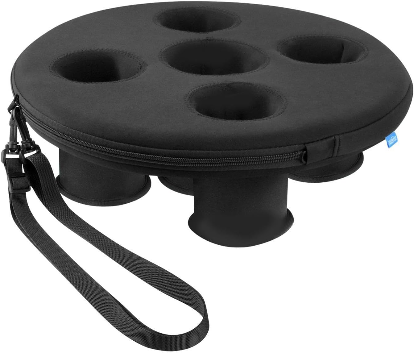 Floating Coasters - Floating Drink Holder, Drink Pool Table Float | Floating Coaster Beverage Swimming Pool Table Float, Large Capacity Drink Float Hot Tub Fun Inflatable Floating Drink Holder For image number 1