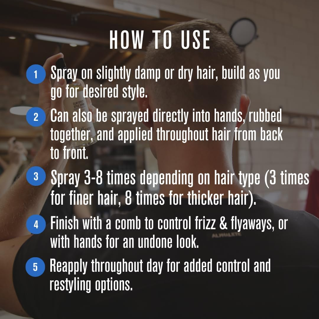 Baxter of California Clay Effect Style Hair Spray 120 Ml image number 5