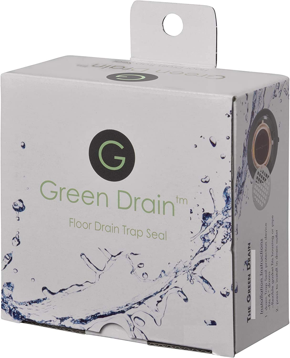 2" Waterless Trap Seal - Floor Drain Seal - Black Silicone & ABS Plastic Combination - Universal Plumbing Code Certified image number 5