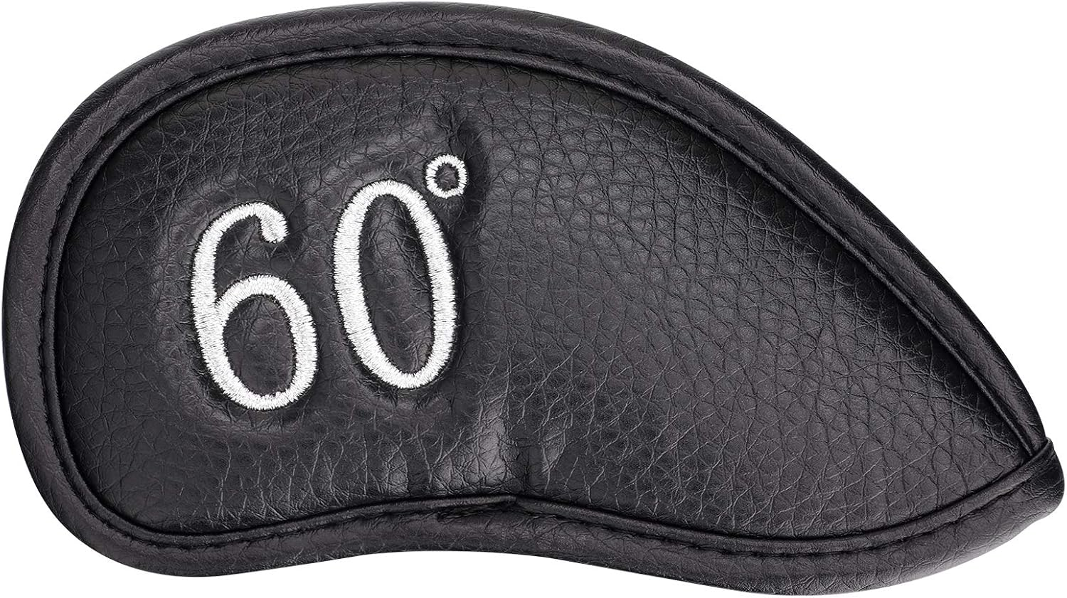 Craftsman Golf 1Pc or 1 Set Synthetic Leather Black Golf Club Head Cover Wedge Iron Protective Headcover 48&deg; 50&deg; 52&deg; 54&deg; 56&deg; 58&deg; 60&deg; 62&deg; or Custom Any No. image number 4