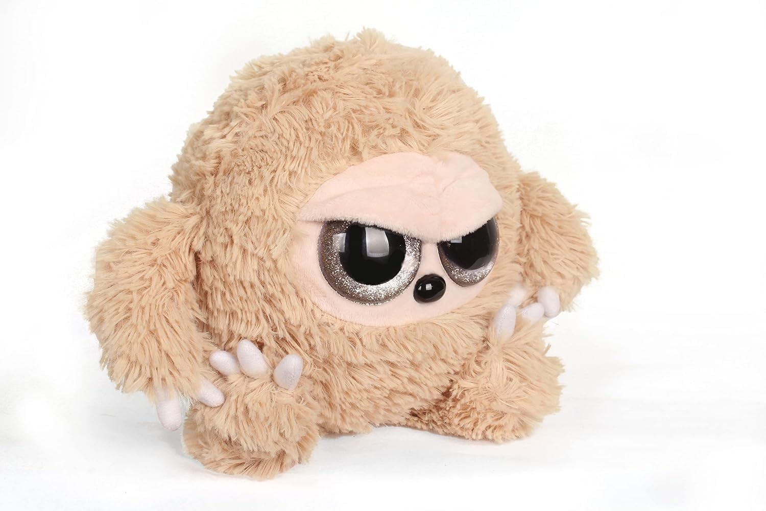 Grumpy Baby Sloth - Adorable Super Soft Plush Stuffed Animal Toy Doll (Glitter Eyes) - Large 12 Inch - Unique Toys for Kids and Adults