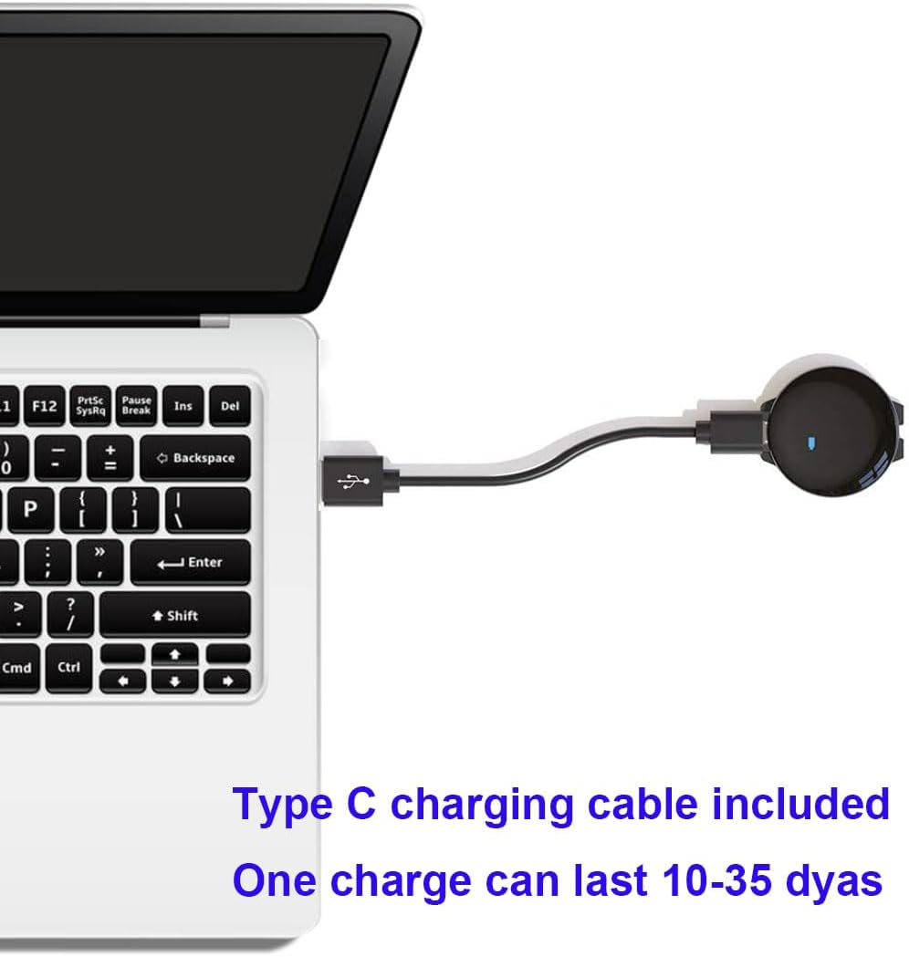 E-Vibra Potty Training Watch - Water Resistant Silent Vibrating Watch - Rechargeable Medical Reminder Watch - with Alarm and Lock Screen - Black image number 2