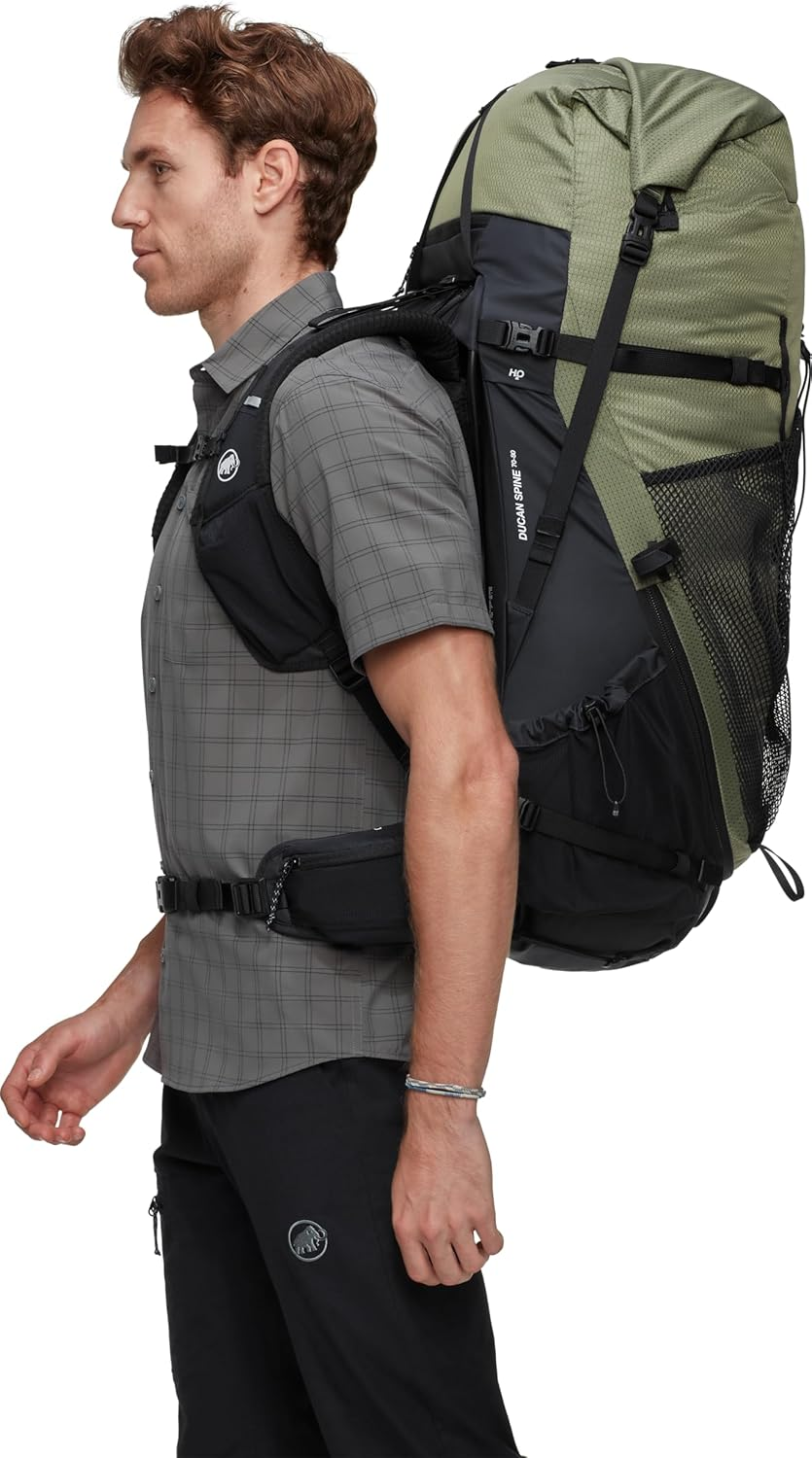 Mammut Ducan Spine 70-80 Marsh-Black Backpack 70-80L, Marsh-Black, 70-80L image number 5