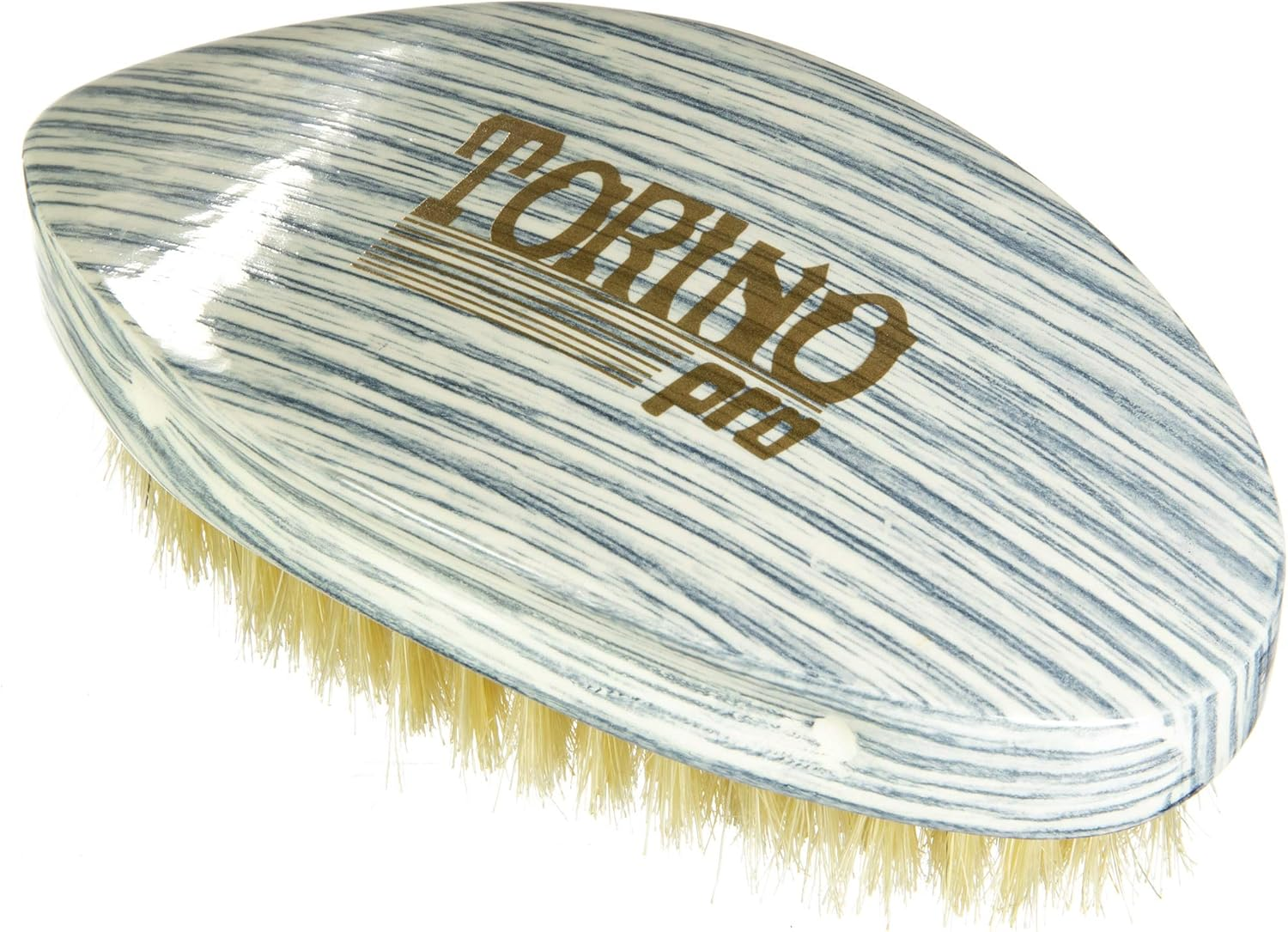 Torino Pro Wave Brushes by Brush King #69- Medium Pointy Curve Palm 360 Waves Brush image number 1