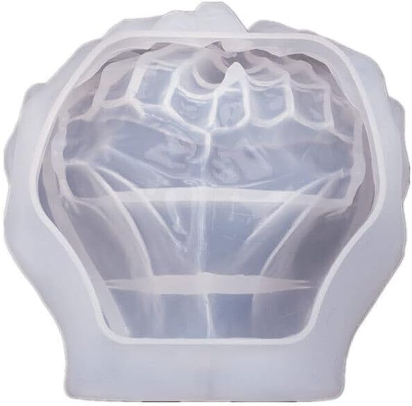 AIMALL Hand Shape Silicone Resin Mold for Ashtray Tray Holder &ndash; Reusable Epoxy Casting Mould for Lunar Lamp Base, Jewelry Dish, Craft Projects