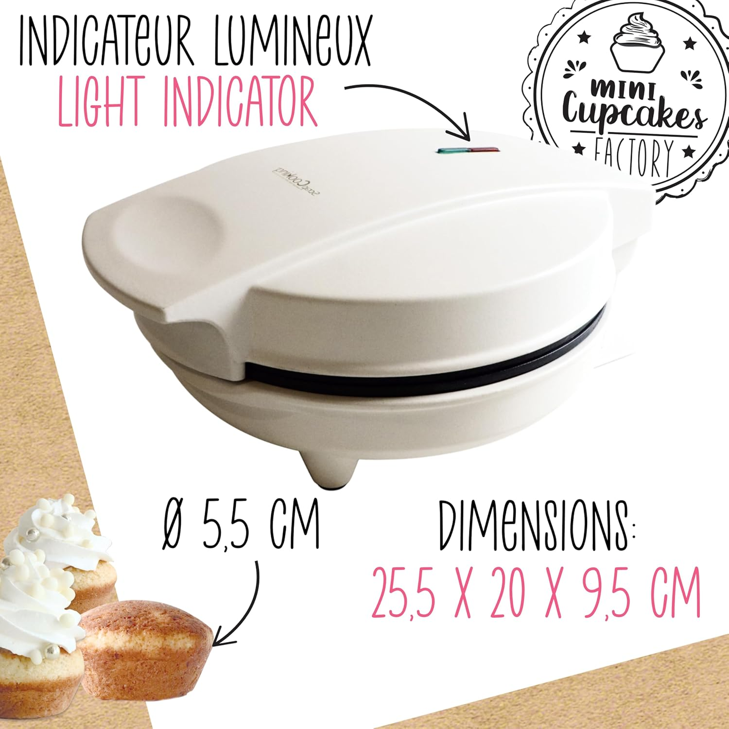 Scrapcooking - Mini Cupcakes Factory - Cupcake Maker - 3892 image number 3