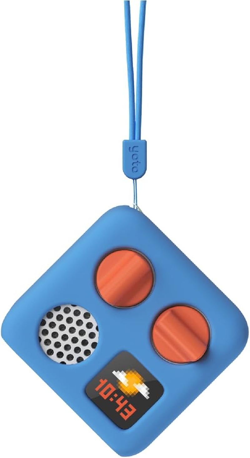 Yoto Mini Adventure Jacket in Blue Bird with Matching Wrist Lanyard &ndash; Accessory for Kids Mini Audio Player, Anti-Slip Silicone Skin Cover, Fitted Protective Sleeve Case