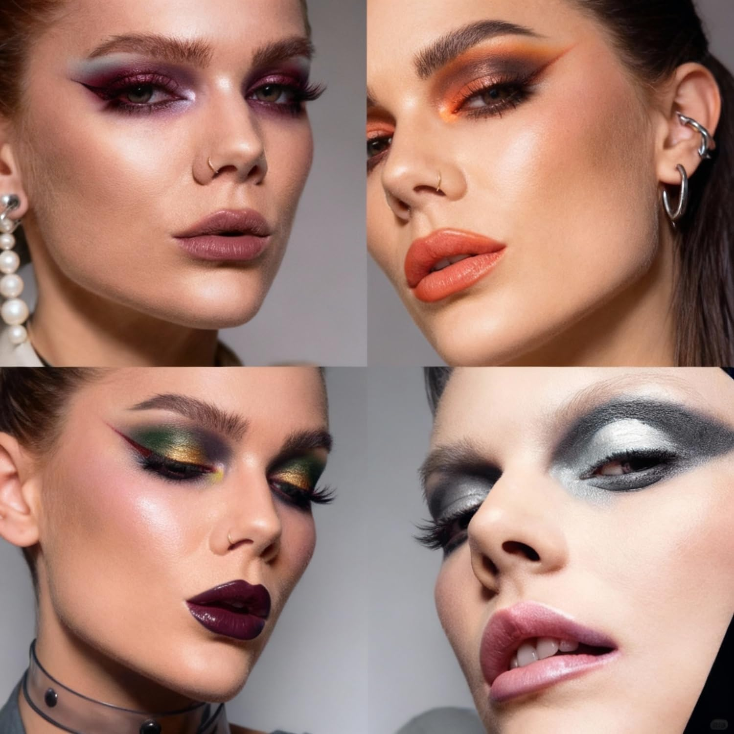 BOROLA 150 Pcs Eyeshadow Patches, Large Pointed-Corner Makeup Isolation Stickers Stencils Pads, Lint-Free under Eyes Shields for Eyelash Extensions, Anti-Fallout Eye Makeup Aid & Lip Tinting