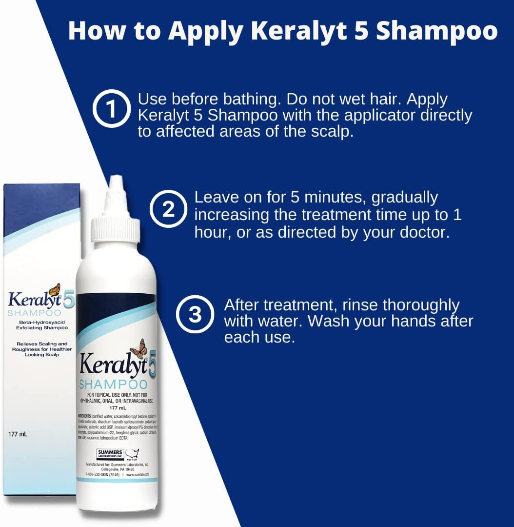 Keralyt 5 Shampoo177 Ml image number 5