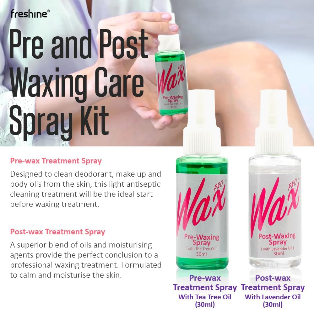 Freshine Pro Wax Pot Kit Wax Heater, Easy Waxing Kit, Hard Wax Beads Warmer with Silicone Liner, Paperless Hair Removal Depilatory for Eyebrow, Face, Body, and Leg Waxing for Home or Salon Use Pink (400G Liner Kit) image number 3