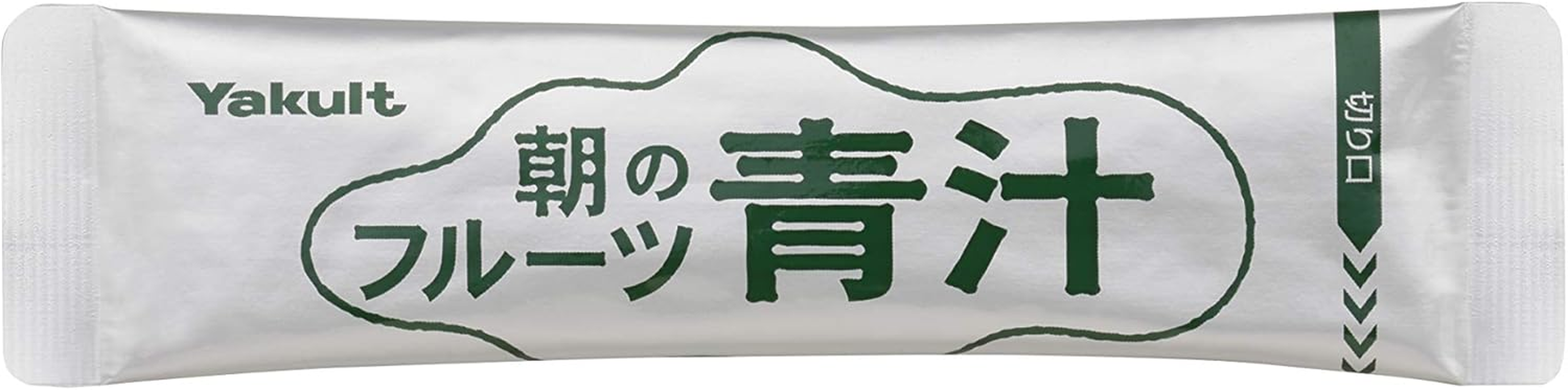 Yakult Asa No Fruit AOJIRU (Ooita Young Barley Grass) | Powder Stick | 7G X 15 [Japanese Import]