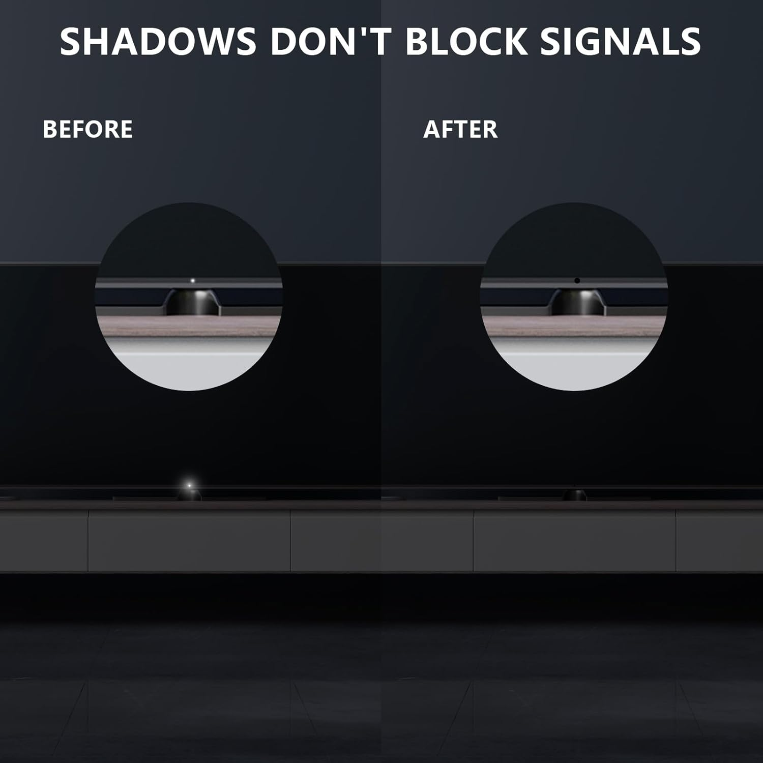 LED Light Blocking Stickers, Multiple Shapes Dimming Stickers for Creating a Comfortable Sleeping, LED Filters Dimming Sheets for Routers, Bedroom Fans, Air Conditioners [2 Sheets] image number 1