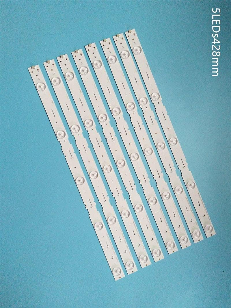 Accessories 100% New 8Pcs/Kit LED Strips for GRUNDIG TV 40 VLE 6420 BH 40VLE 6420 BH 40VLE6420 BH 40 VLE 6520 BL 40VLE 6520 BL 40VLE6520 BL image number 5