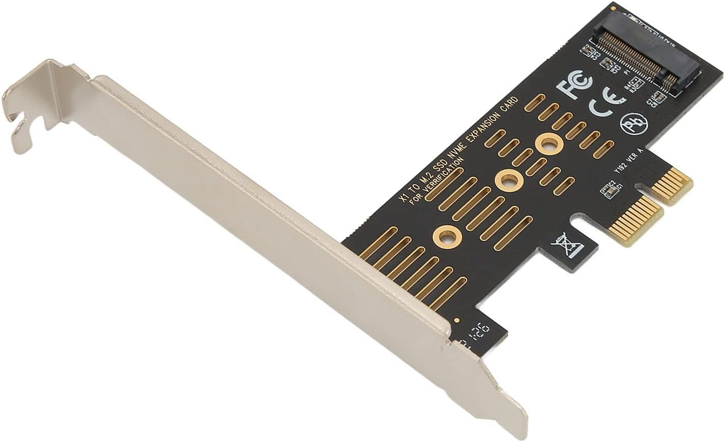 NVME M.2 Pcie X1 Adapter Card Easy for Compatible with Pcie 4.0 3.0 2.0 SSD, Stable PCB Material for Long-Term Use, for PC Desktop image number 4