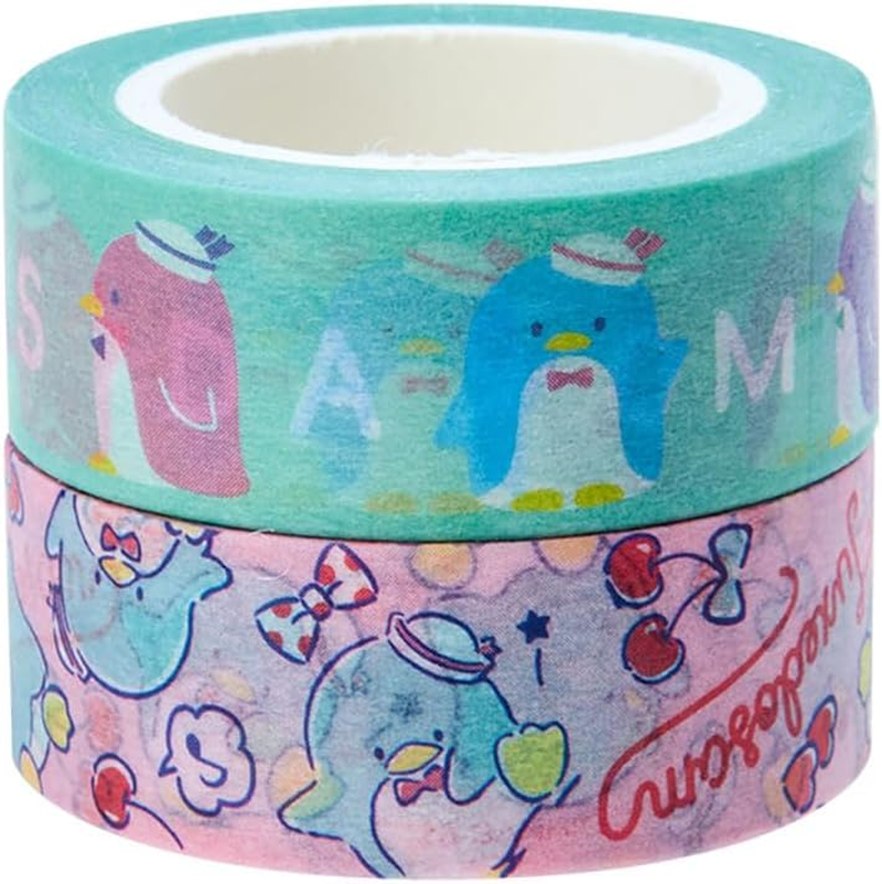 Sanrio 550540 Tuxedo Thumb Paper Tape, Set of 2 image number 3